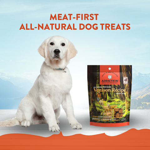 Venison Meaty Bites - Hypoallergenic Dog Treats 113g