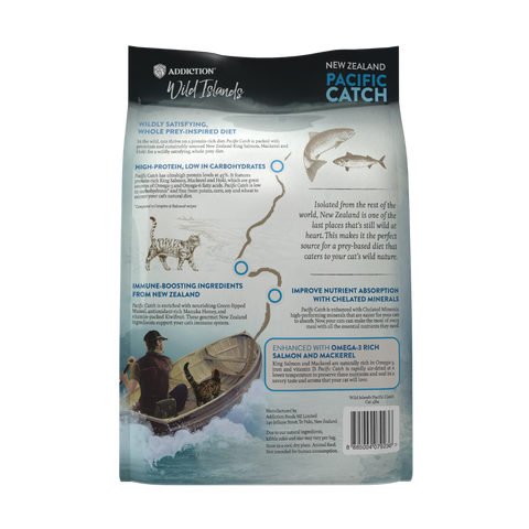 Wild Islands Pacific Catch NZ King Salmon Dry Cat Food 1.8kg, 4.5kg