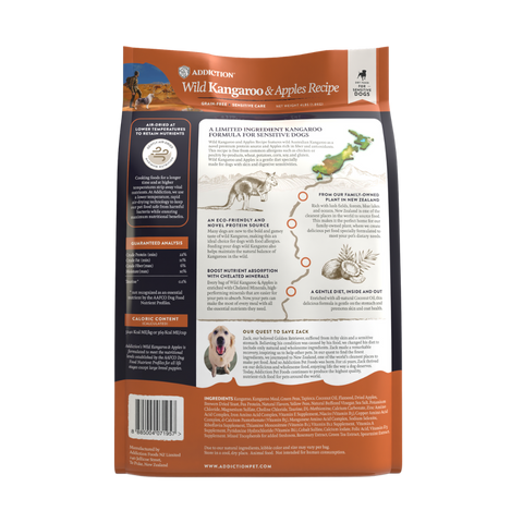 Wild Kangaroo & Apples Dry Dog Food 1.8kg, 9kg