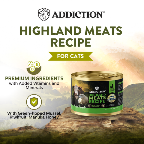 Wild Islands Highland Meats Beef & Lamb Canned Cat Food 185g