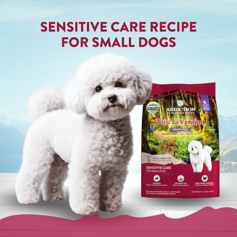 Viva La Venison Grain-free Venison Small Breed Dry Dog Food 1.5kg