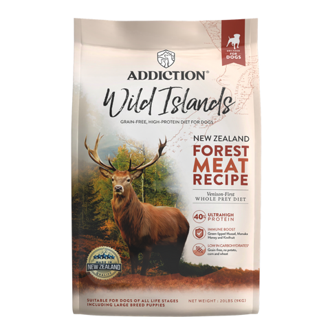 Wild Islands Forest Meat Premium Venison Dry Dog Food 1.8kg, 9kg