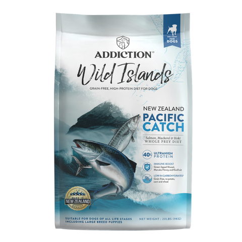 Wild Islands Pacific Catch NZ King Salmon Dry Dog Food 1.8kg, 9kg