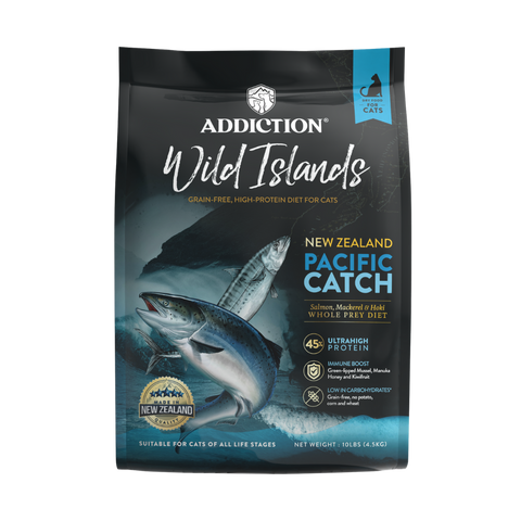 Wild Islands Pacific Catch NZ King Salmon Dry Cat Food 1.8kg, 4.5kg