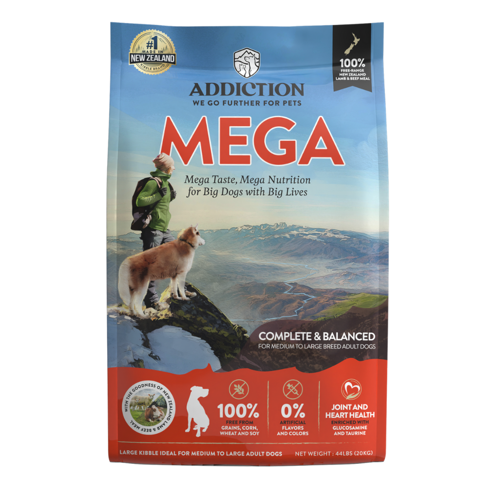 Mega Lamb & Beef Adult Dry Dog Food 20kg