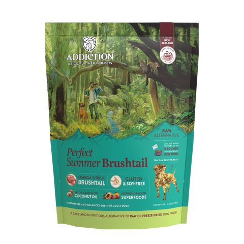 Perfect Summer Brushtail Air-Dried Dog Food 910g