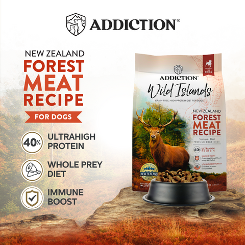 Wild Islands Forest Meat Premium Venison Dry Dog Food 1.8kg, 9kg