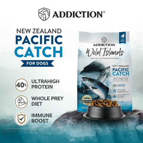 Wild Islands Pacific Catch NZ King Salmon Dry Dog Food 1.8kg, 9kg