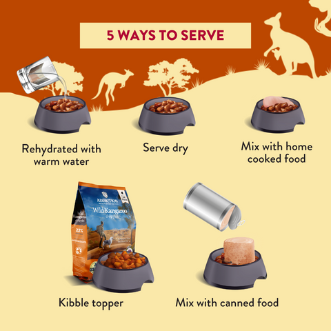 Outback Kangaroo Feast Air-Dried Dog Food 910g