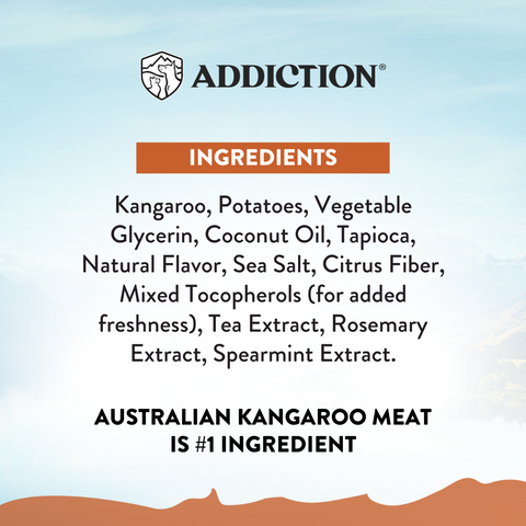 Kangaroo Meaty Bites - Hypoallergenic Dog Treats 113g