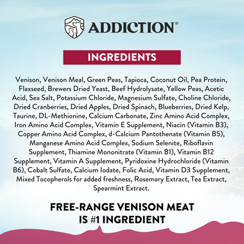Viva La Venison Grain-free Venison Small Breed Dry Dog Food 1.5kg