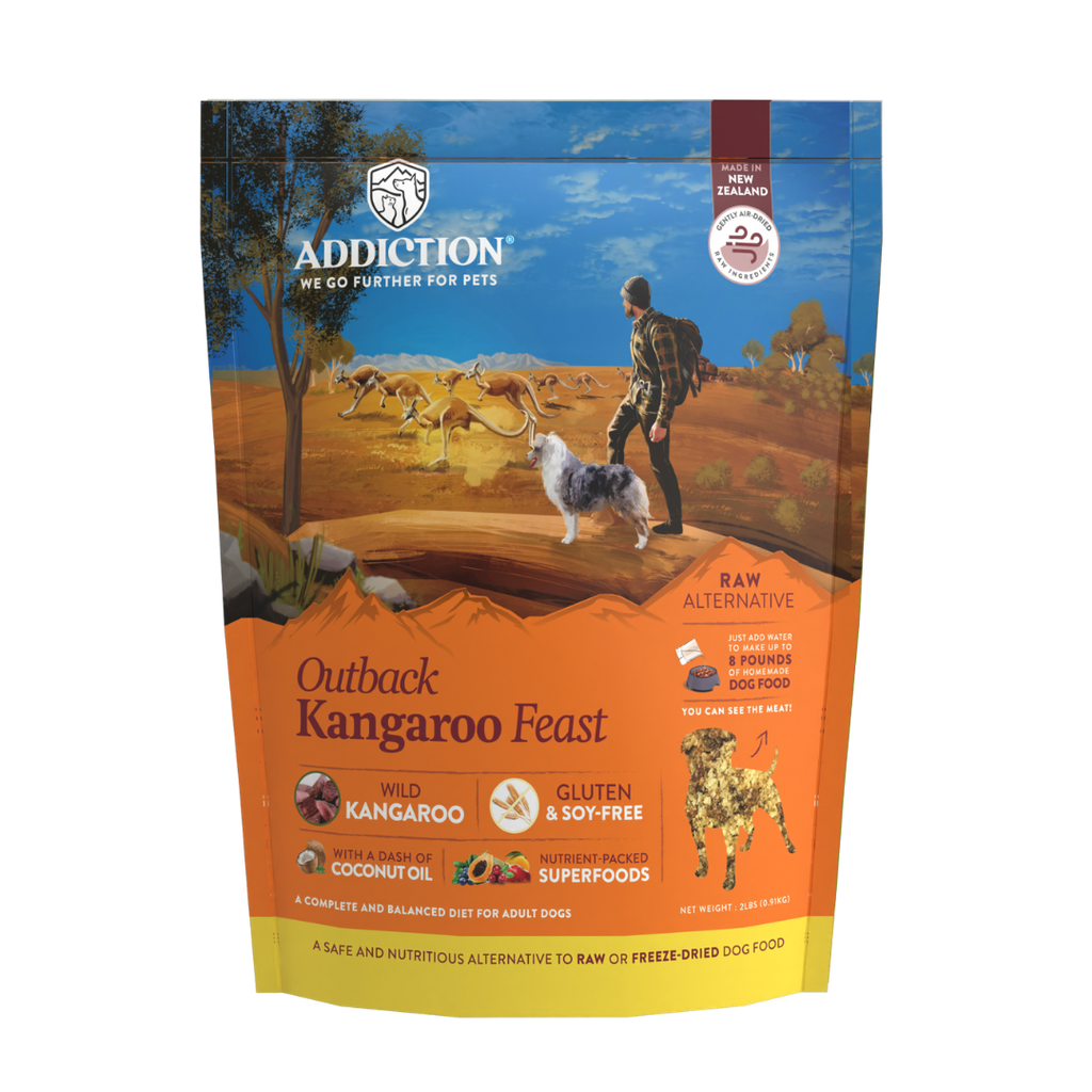 Outback Kangaroo Feast Air-Dried Dog Food 910g