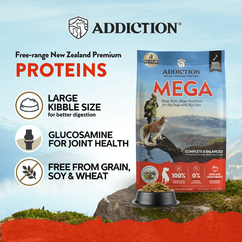 Mega Lamb & Beef Adult Dry Dog Food 20kg